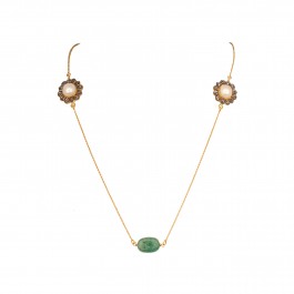 Emerald Pearl Chain