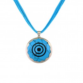 Turquoise Circle of Love Pendant