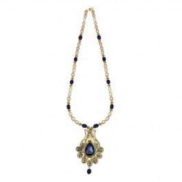 Pearl Agate Necklace for Women and Girls