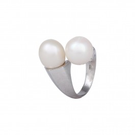 Loveliest Twin Pearl Ring