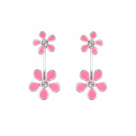 Two Step Floral Earrings