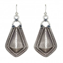 Classic Silver Drop Earrings for Women and Girls