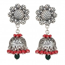 Lovely Coral Jhumka Earrings for Women and Girls