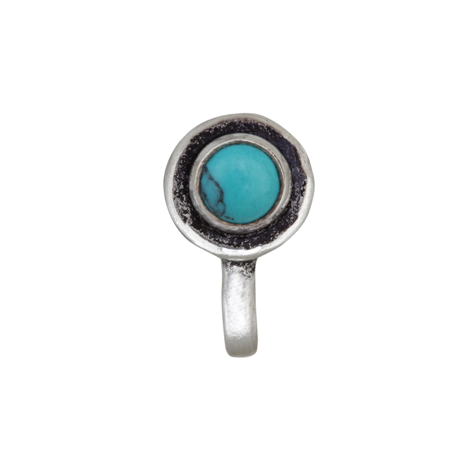 Turquoise Chakra Nose Pin