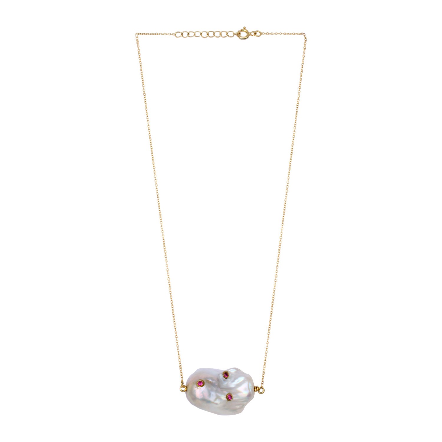 Pearls in Glory Pearl Pendant Necklace