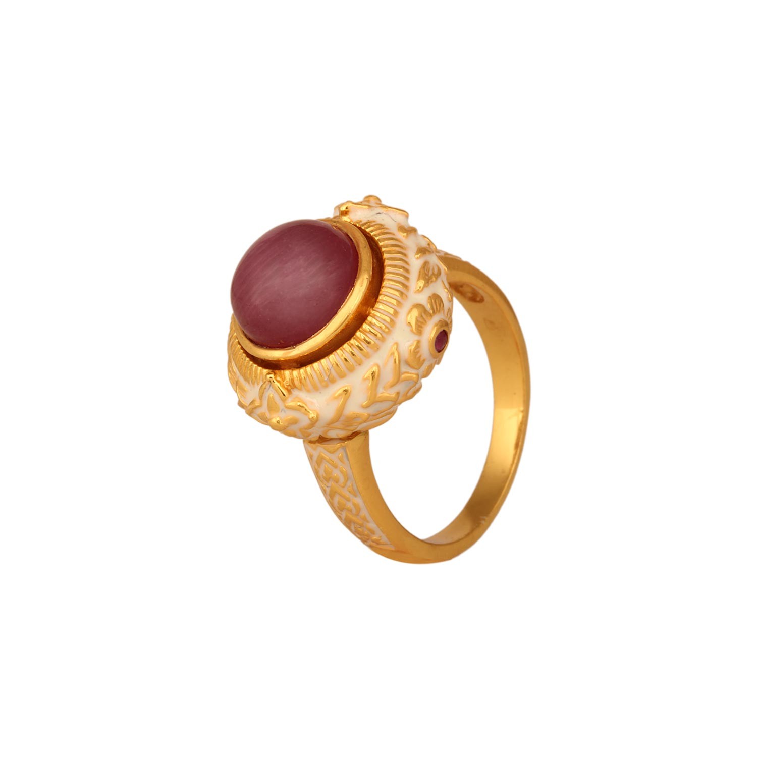 Supreme Flawless Ruby Enamel Ring