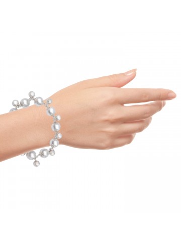 Silver Ball Bracelet