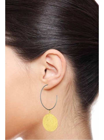 Lotus Sutra Silver Earrings