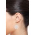 Classical Simple Silver Drop Earrings